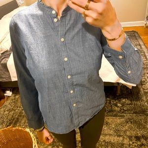 J crew jean button up